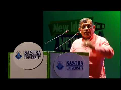 S.Gurumurthy | New Ideas for a New India | The Hindu & Sastra University