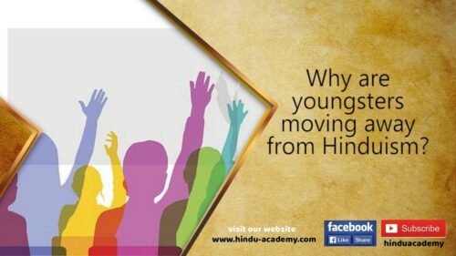 Why are youngsters moving away from Hinduism?