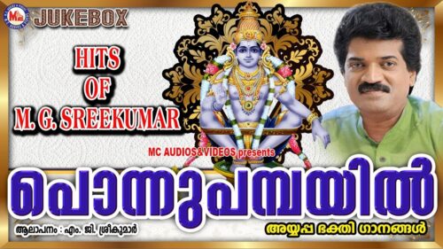 പൊന്നുപമ്പയിൽ | Ponnu Pambayil | Hindu Devotional Songs Malayalam | Ayyappa Songs MG Sreekumar