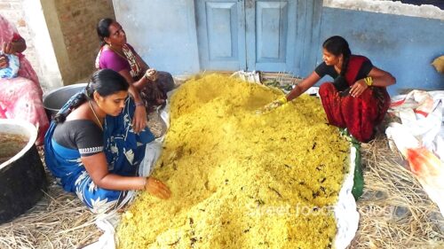 Amazing Cooking Tamarind Rice Prepared 1000 People Hindu Function || Street Food Catalog