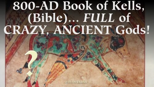 EXCLUSIVE: Why is "Book of Kells", Full of clearly-Hindu Gods?!"
