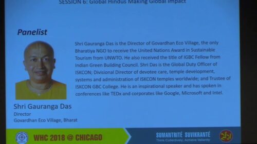 Hindu Organizational Conference @ WHC 2018 - Session 6