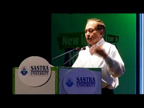 N.Ram | New Ideas for a New India | The Hindu & Sastra University