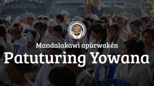 Patuturing Yowana - Mandalakawi | Nyanyian Hindu Bahasa Kawi