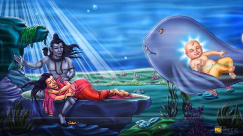 Shiva Story | Indian Mythology | How Yoga was born?