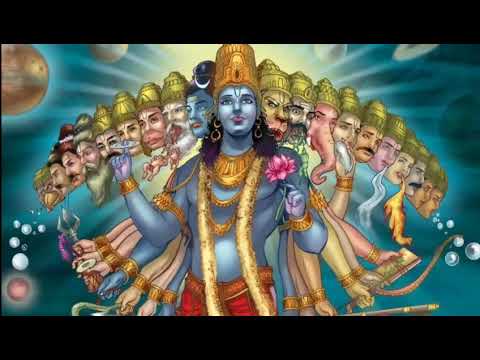 Sri Krishna Viswaroopa Darshan /Gita Shlok Chapter 11 /Mahabharat / Teachings of Hinduism