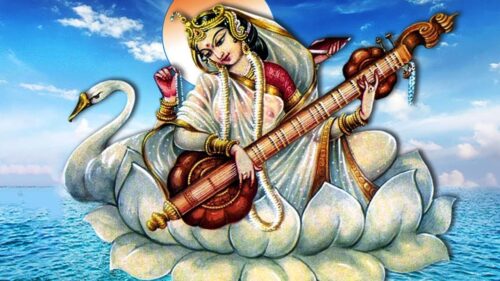 Sri Saraswati Sahasranama Stotram Full (With Lyrics) | Most Powerful - Must Listen During Navratri