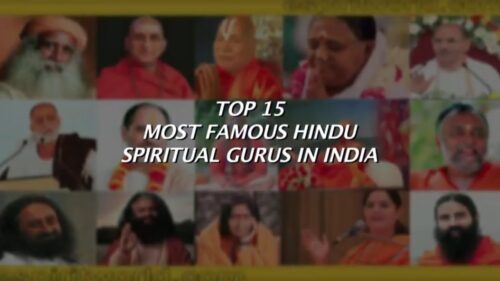 Top 15 most famous Hindu spiritual gurus in India 🇮🇳;:#Hindu #Spiritual #gurus #in #India #respect