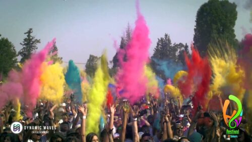 Holi Festival Of Colours Mexico City 2014