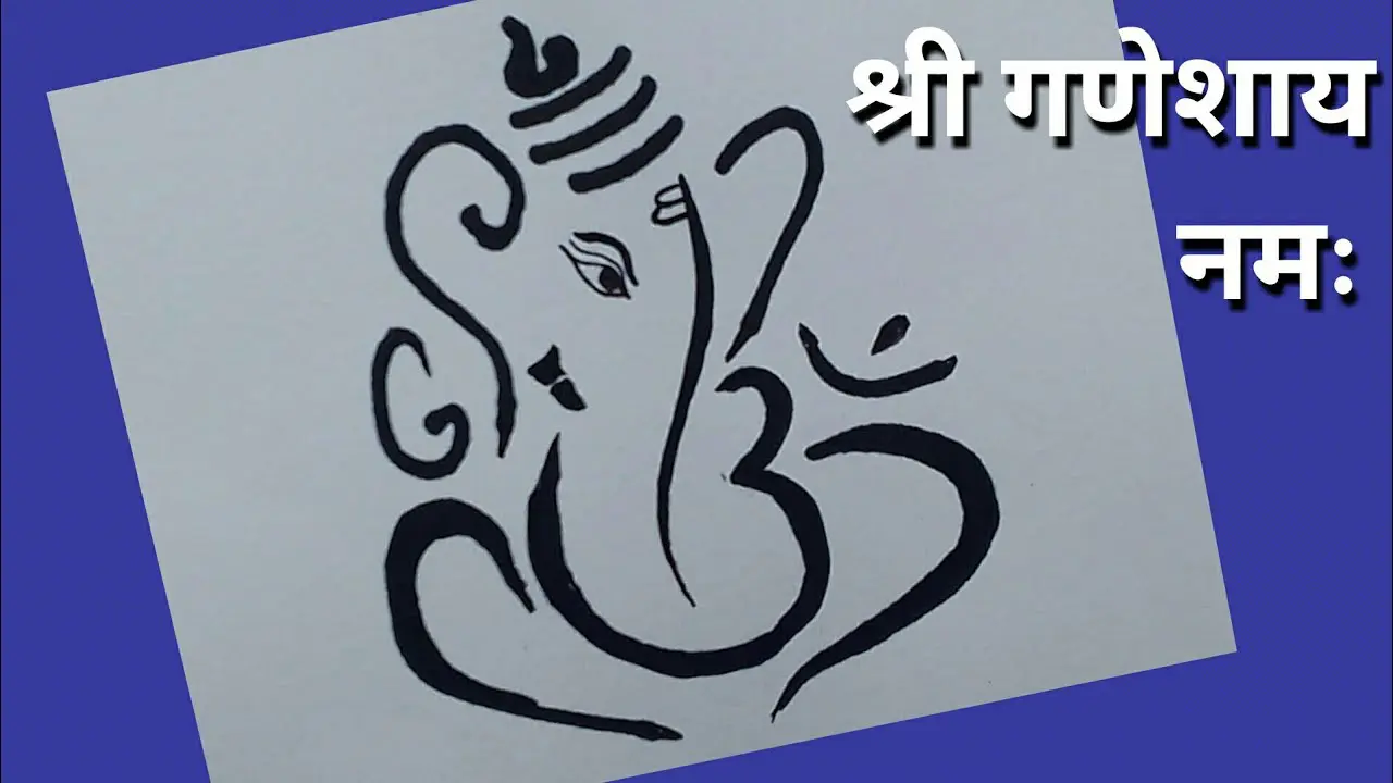 Learn to draw Lord Ganesha - KidzeZone