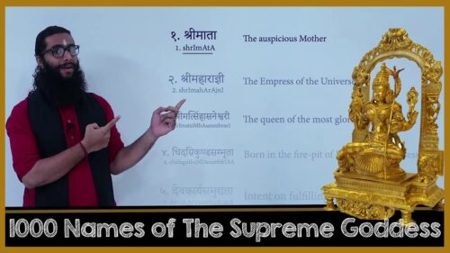 Learn Lalitha Sahasranamam- Slow chant of Each name and Meaning- Part 1 of 5