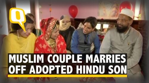 Muslim Couple Abides by Hindu Rituals to Marry Off Adopted Son | The Quint
