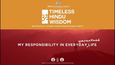 My Responsibility in Everyday (Quarantined) Life – Timeless Hindu Wisdom Series: Session 3
