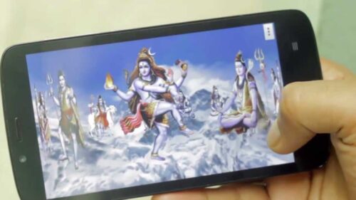 Shiv's Free animated 4D Mobile App, Live Wallpaper