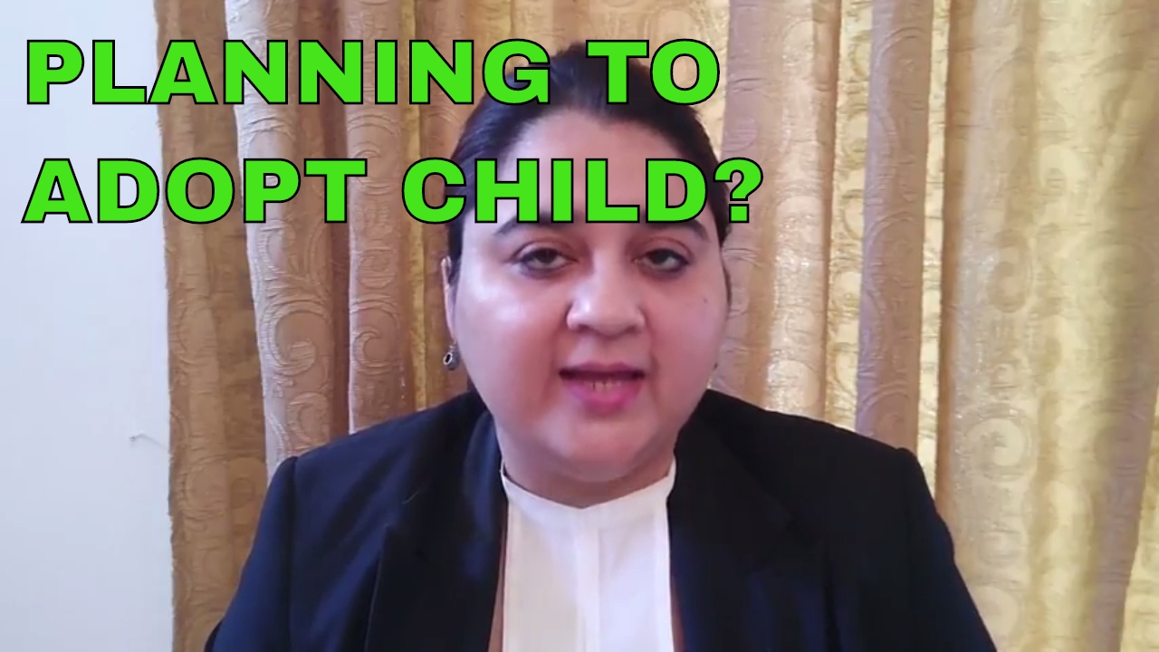 Adoption of child, Adoption of child in India, adopting child under Hindu Adoption &Maintenance Act