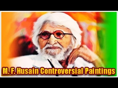 M.F. Hussain's Controversial Paintings : Nude Paintings of Hindu Gods and Goddesses