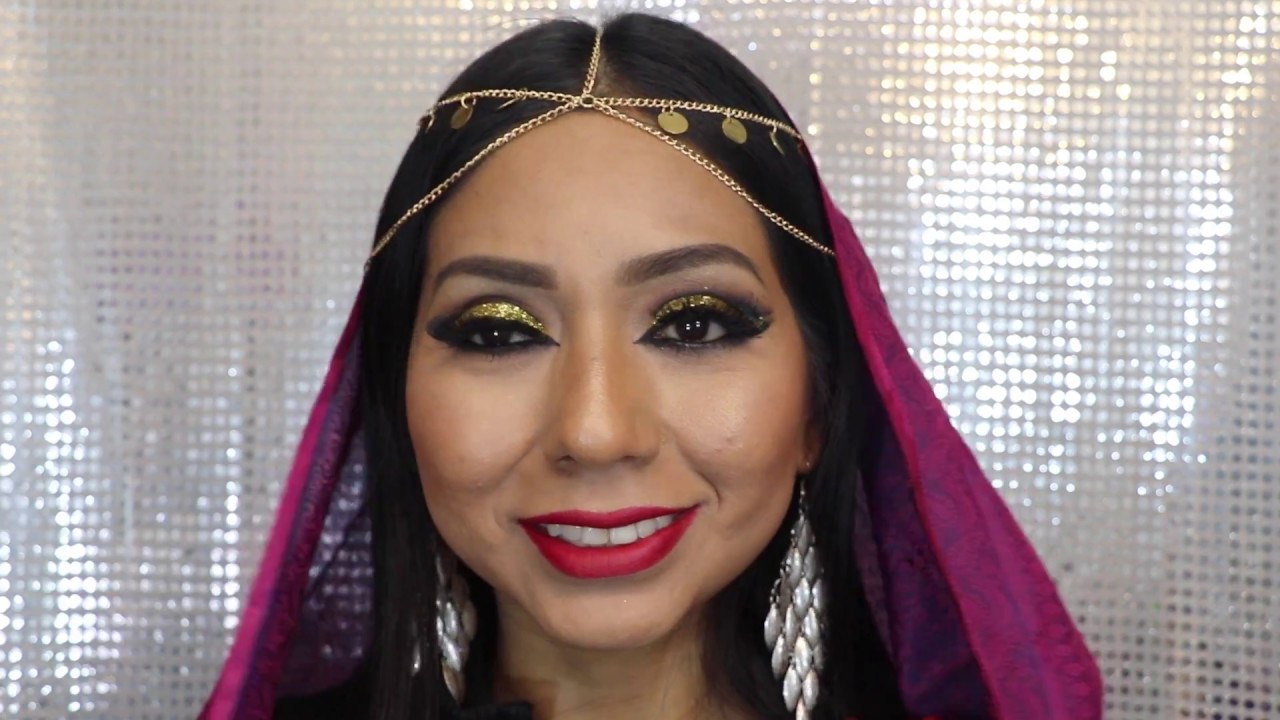 Maquillaje Hindu en Dorado (Gold Makeup) by Maleisa Reyes ❤️