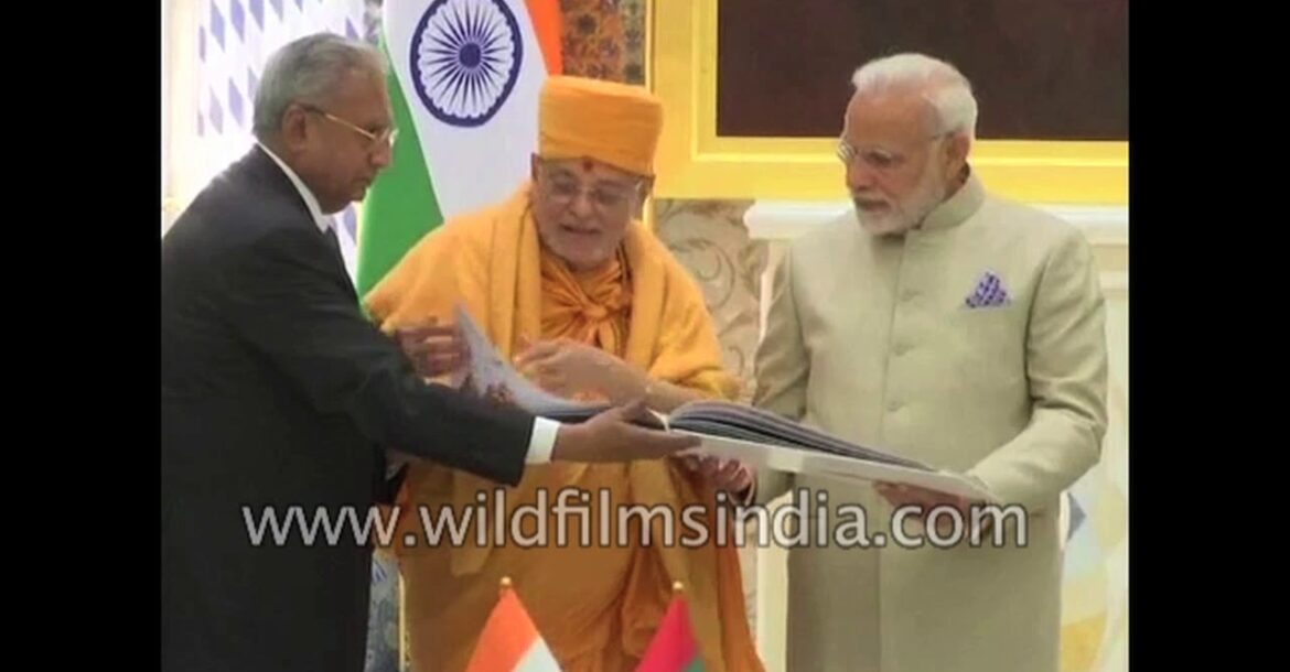 Narendra Modi launches project to build Abu Dhabi's first Hindu stone temple