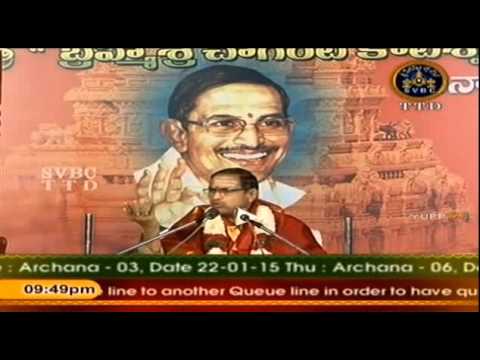 Sanatana Hindu Dharma Vaishishtyam_Brahmashree Chaganti Koteshwar Rao_SVBC_12JAN2015_2 of 4