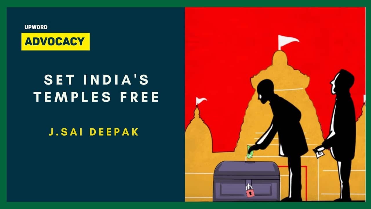 Set India's temples free - J. Sai Deepak