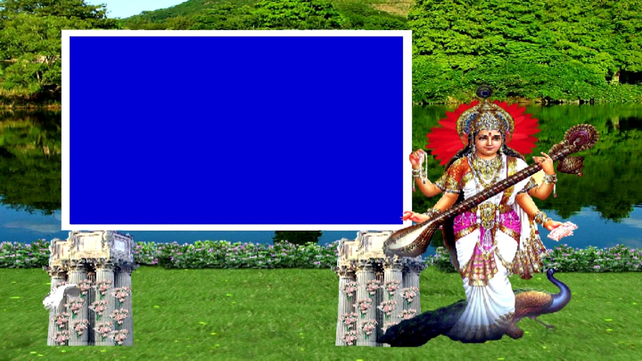 Wedding Green background screen Hindu effect HD video 3D #7