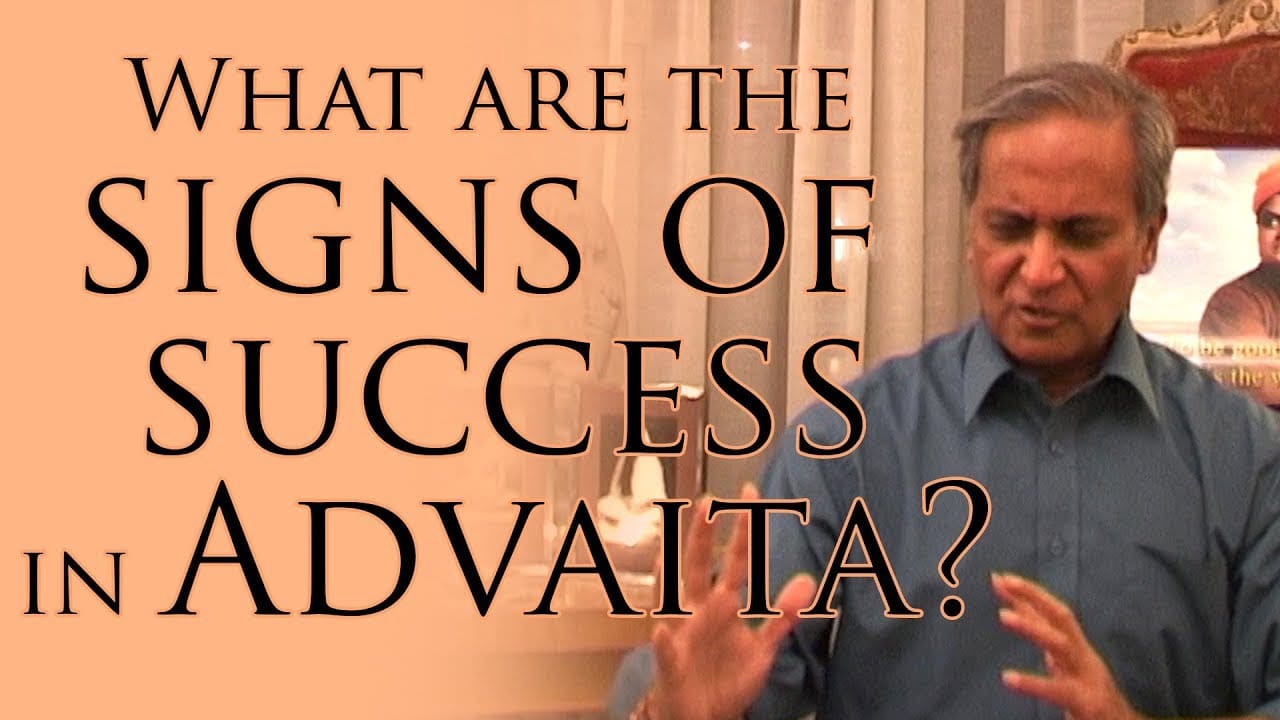 What are the signs of success in Advaita? | Jay Lakhani | Hindu Academy