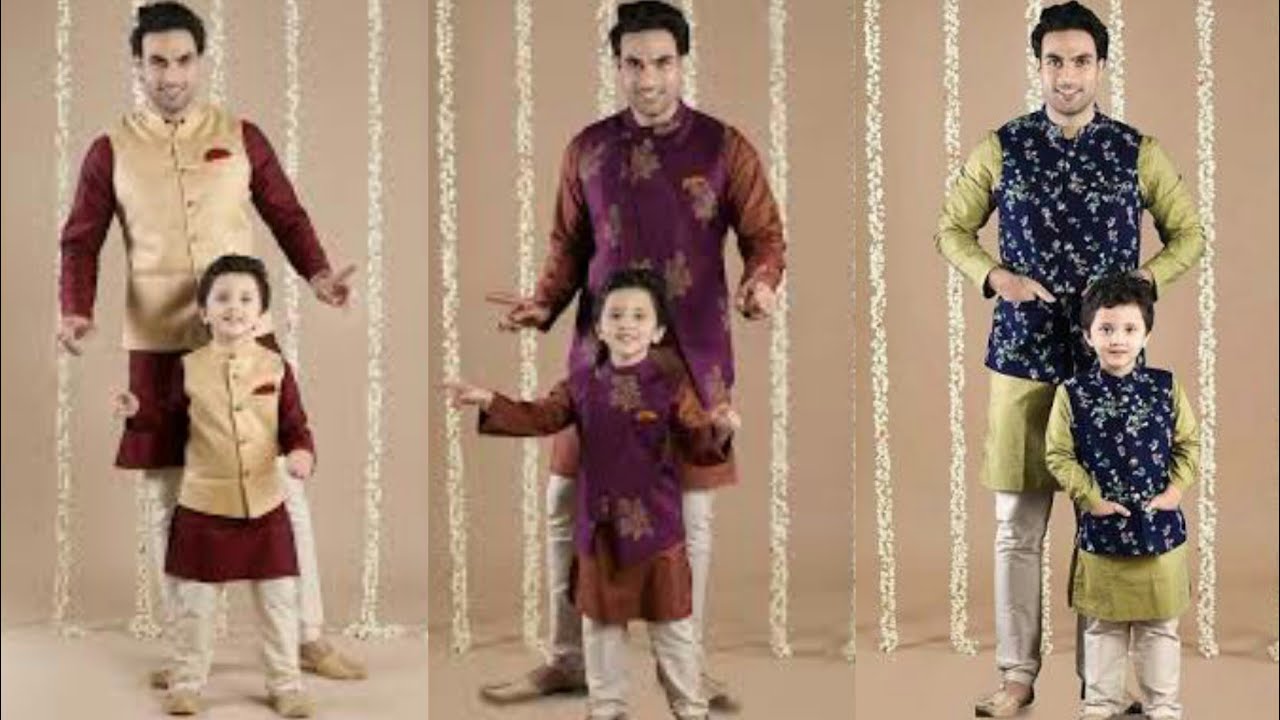 father and son same dresses designs for men and boys collection 2020
