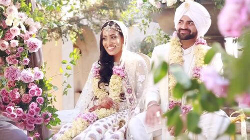 A Dramatic, Dance-Filled California Wedding with Hindu and Sikh Elements | Martha Stewart Weddings