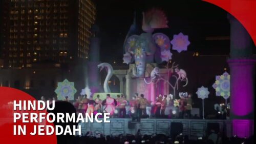 Hindu God centre of Indian performance at Jeddah Festival