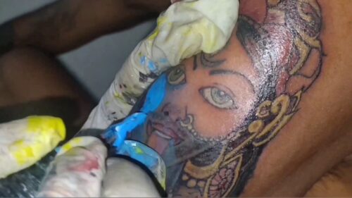 Hindu Goddess Maa Kali tattoo