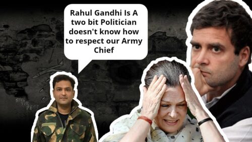 Indian Army Major Arya Slapped Congress For Insulting Indian Army Chief