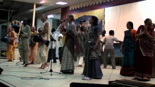 Kirtan at Hindu Temple | Africa Tour 2009