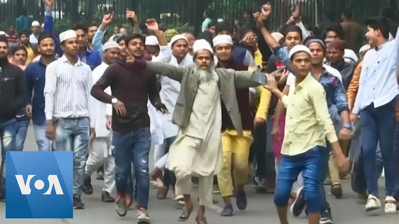 Muslims in India Protest Citizenship Law