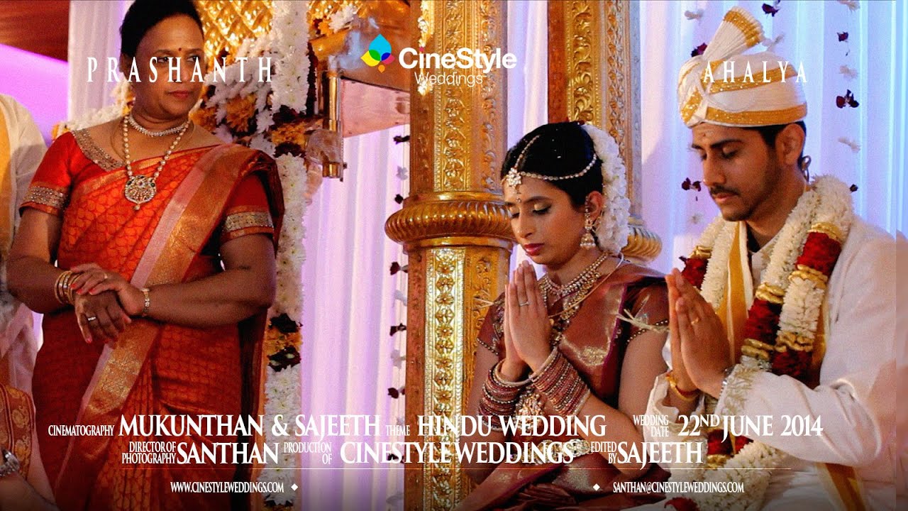 PRASHANTH & AHALYA HINDU WEDDING