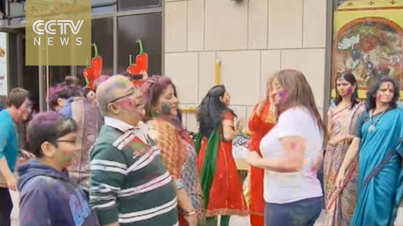 Shanghai expats celebrate Indian Holi Festival