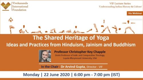 Talk on The Shared Heritage of Yoga Ideas and Practices from Hinduism, Jainism and Buddhism