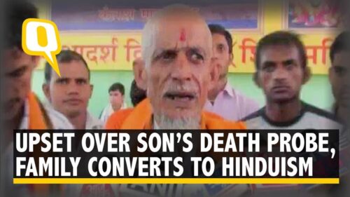 Upset Over Probe in Son’s Death, Muslim Family Embraces Hinduism