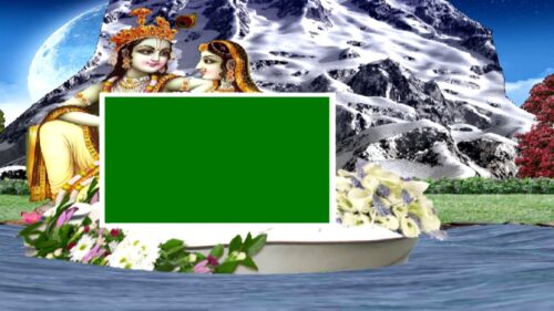 Wedding Green background screen Hindu  effect HD video 3D