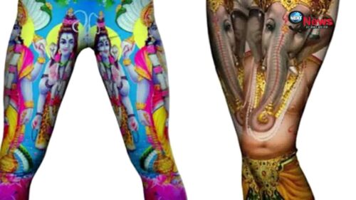 Amazon strictly prohibited selling leggings with pictures of Hindu Gods