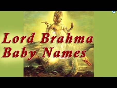 Baby names inspired by Lord Brahma - 50 Hindu Baby Boy Vedic Names - www.jothishi.com