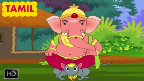 Ganesha Stories for Children - Animated Cartoons - Rescue of the Gods - Tamil Kids Stories
