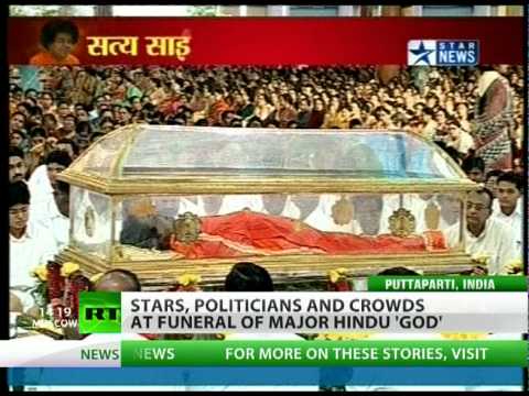 Hindu 'God' gets royal funeral in India