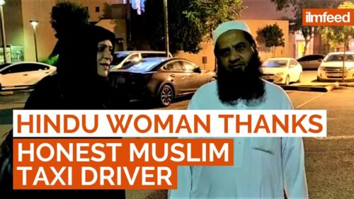 Hindu Woman Thanks Honest Muslim Taxi Driver