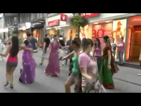Hindu converts in HUNGARY - Street Chant