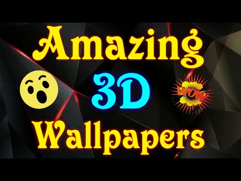 Latest 3D Wallpaper's with VFX 2018 by Nil Creations