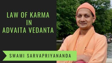 Law of Karma in Advaita Vedanta | Swami Sarvapriyananda