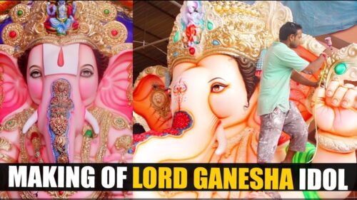 Making of Lord Ganesha Idol | Making Ganpati 2017  | How to make Ganesh Idol | Exclusive