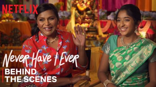 Never Have I Ever | Mindy Kaling & Maitreyi Ramakrishnan Celebrate Ganesh Puja Episode | Netflix