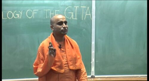 PSYCHOLOGY OF THE GITA: Swami Narasimhananda at IIT Kanpur