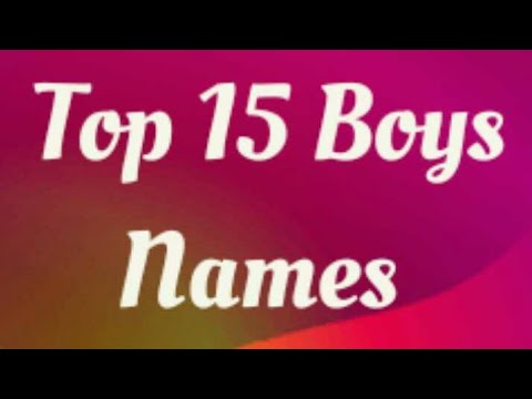 Top 15 Boys Names Monthly Yearly 2018 hindu indian